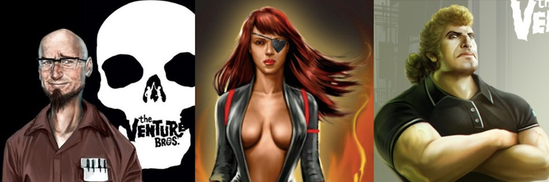 Illustration for article titled What would the Venture Bros. look like in real life? 10 artists' recreations